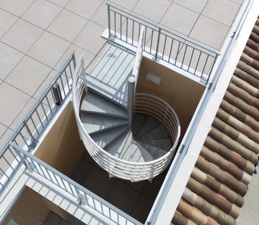 escalier à cavalaire